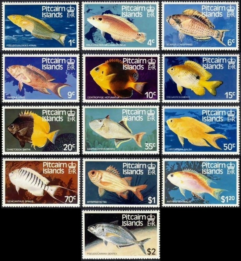 1984 Fish (1st series) Stamps 1984 Fish (1st series) Stamps